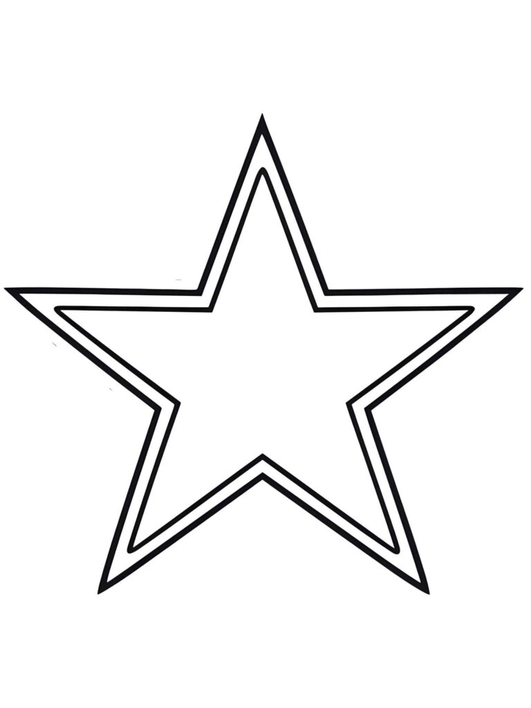 Star Colorir Desenhos de Estrelas para imprimir e colorir - Mr Desenho