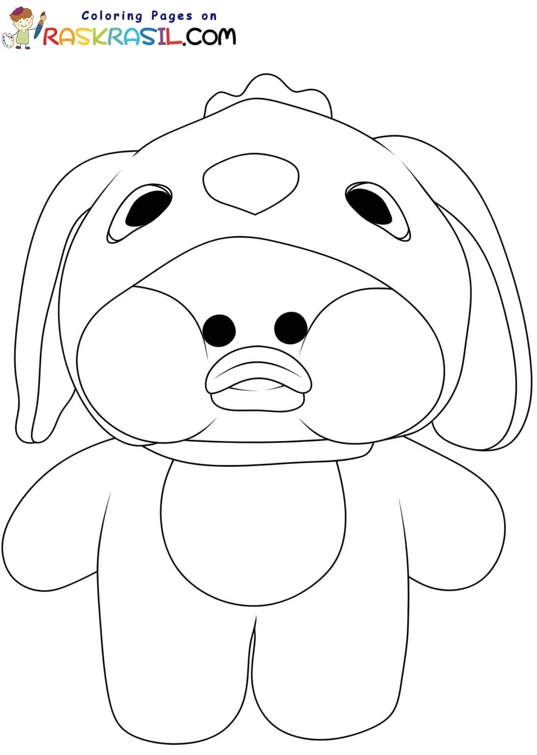 Desenhos do Paper Duck para imprimir e colorir - Mr Desenho