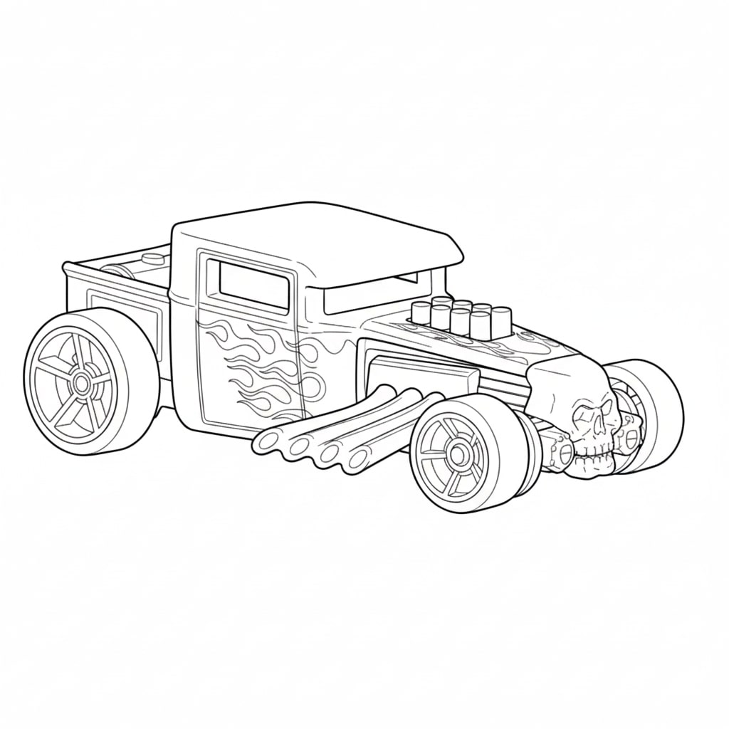Hot wheels para imprimir 5
