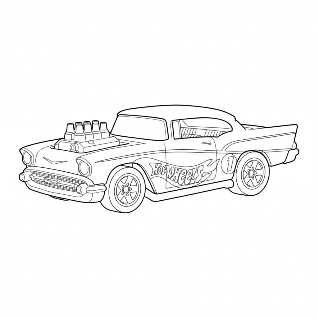 Hot wheels para imprimir 8